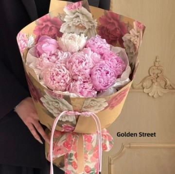 İyi bir fiyat. Guose Fanghua DIY Çiçek Aranjmanı Çiçek Paketleme Kağıdı 35*50cm 30-45 Gün Kargo Süresi çevrimiçi