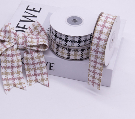 İyi bir fiyat. Çevre dostu 4cm Waffle Yünlü Dikiş Kemer DIY Küçük Kokulu Stil Qianniao Griç Saç Aksesuarı Yay Dikiş Kemer çevrimiçi