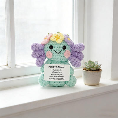 İyi bir fiyat. Crochet Yün Deniz Balığı Plüş Bebek El Yapımı Tatlı Deniz Yaratığı Hediye çevrimiçi