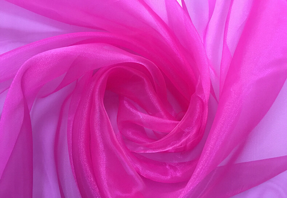 İyi bir fiyat. 50GSM Organza Tulle Rolls Etkinlik Dekorasyonu İçin Anti-Statik çevrimiçi
