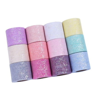 İyi bir fiyat. Polyester Organza Tulle Rolls Glitter Deseni çevrimiçi